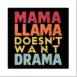 Mama Llama Posters and Art